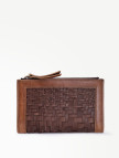 YARGICI Deri Örgü Detaylı Cüzdan YARGICI Deri Örgü Detaylı Cüzdan