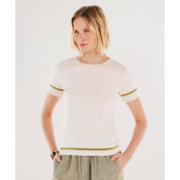 YARGICI Bisiklet Yakalı Kısa Kollu Triko YARGICI Bisiklet Yakalı Kısa Kollu Triko