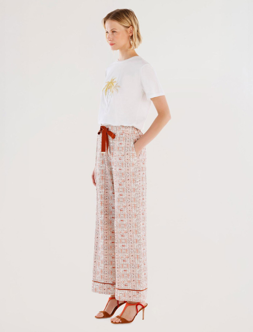 YARGICI Bağlama Detaylı Pantolon YARGICI Bağlama Detaylı Pantolon