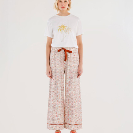 YARGICI Bağlama Detaylı Pantolon YARGICI Bağlama Detaylı Pantolon