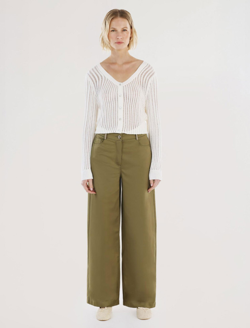 YARGICI Flare Kesim Pantolon YARGICI Flare Kesim Pantolon