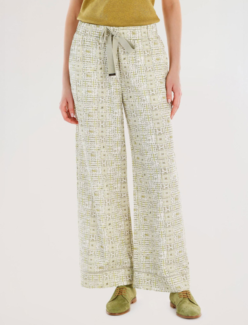 YARGICI Bağlama Detaylı Pantolon YARGICI Bağlama Detaylı Pantolon