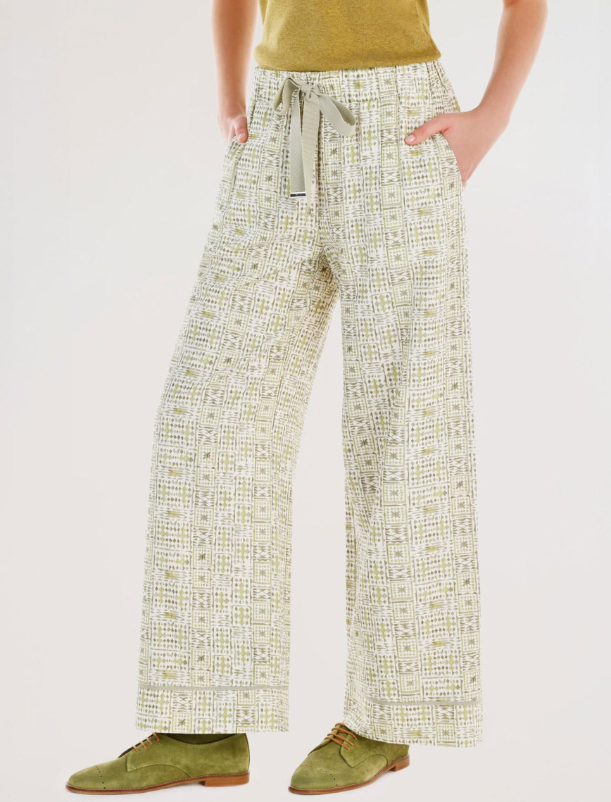 YARGICI Bağlama Detaylı Pantolon YARGICI Bağlama Detaylı Pantolon