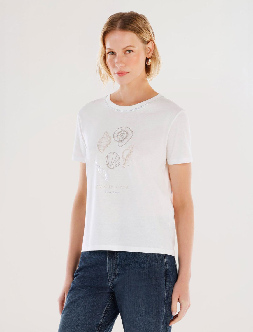 YARGICI Dikiş Detaylı Kısa Kollu T-shirt YARGICI Dikiş Detaylı Kısa Kollu T-shirt