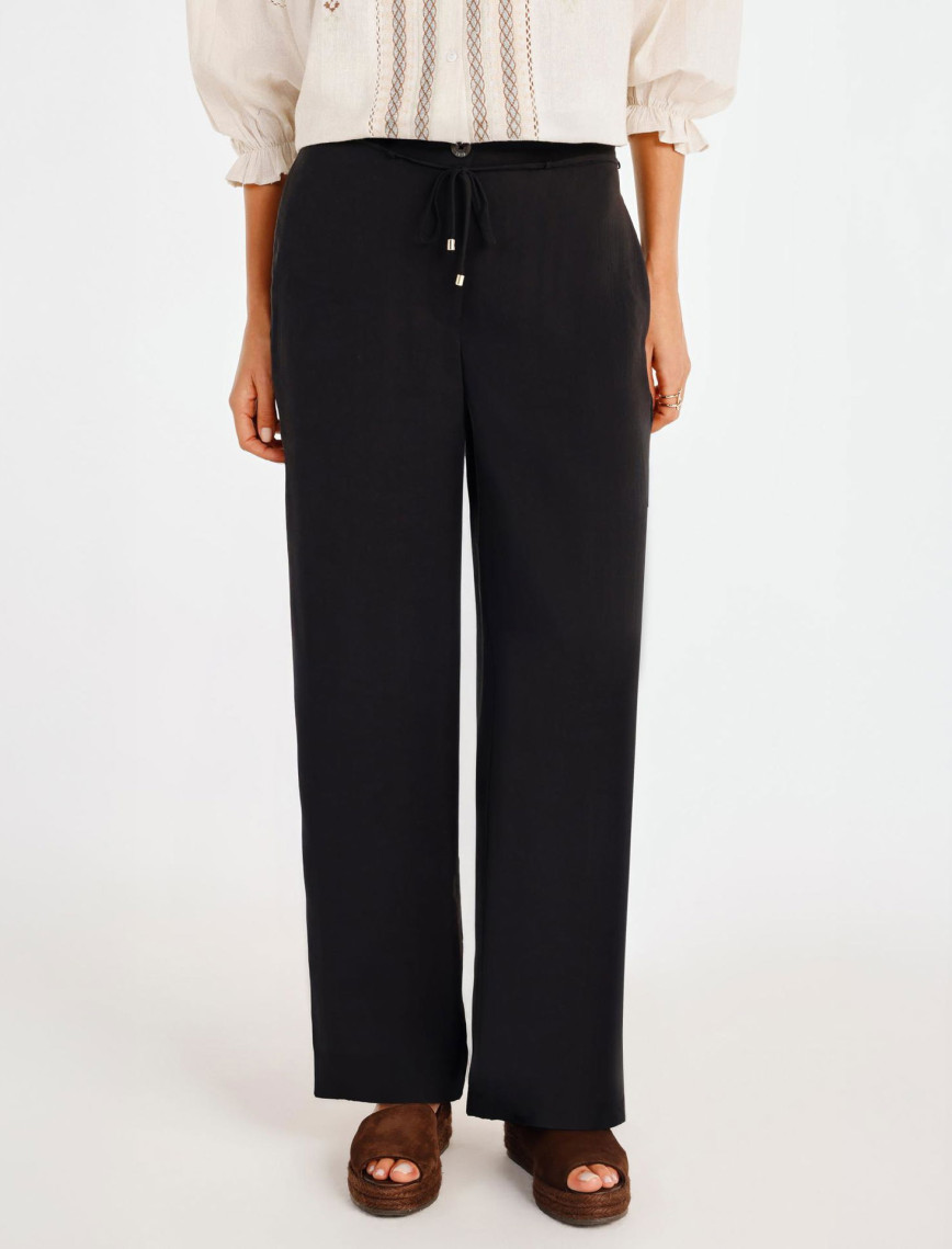 YARGICI Bağlama Detaylı Pantolon YARGICI Bağlama Detaylı Pantolon