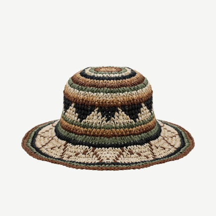 YARGICI Etnik Desenli Kaplin Şapka YARGICI Etnik Desenli Kaplin Şapka