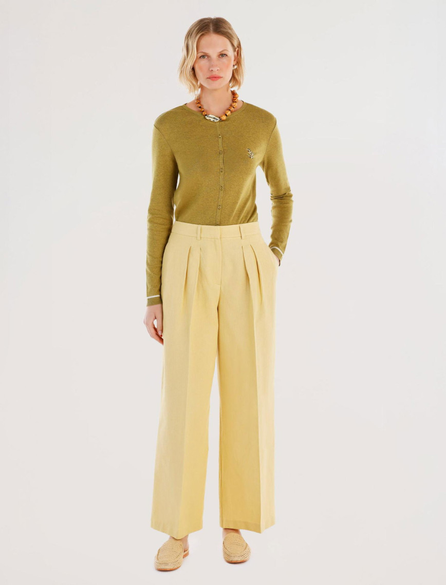 YARGICI Rahat Kalıp Önü Kancalı Pantolon YARGICI Rahat Kalıp Önü Kancalı Pantolon