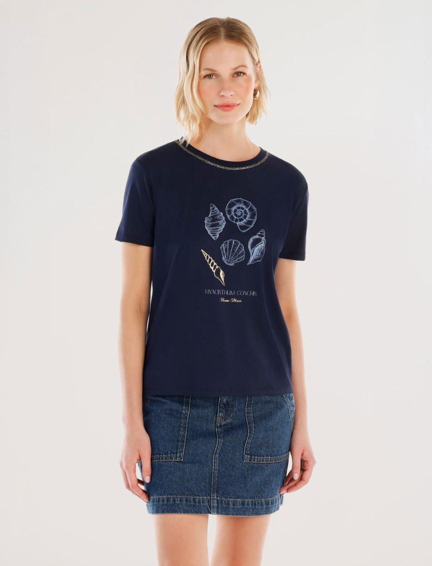 YARGICI Dikiş Detaylı Kısa Kollu T-shirt YARGICI Dikiş Detaylı Kısa Kollu T-shirt