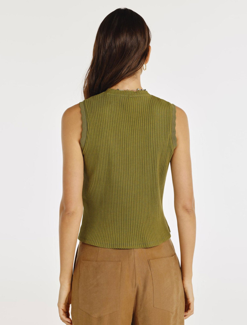 YARGICI Bisiklet Yaka Kolsuz T-shirt YARGICI Bisiklet Yaka Kolsuz T-shirt