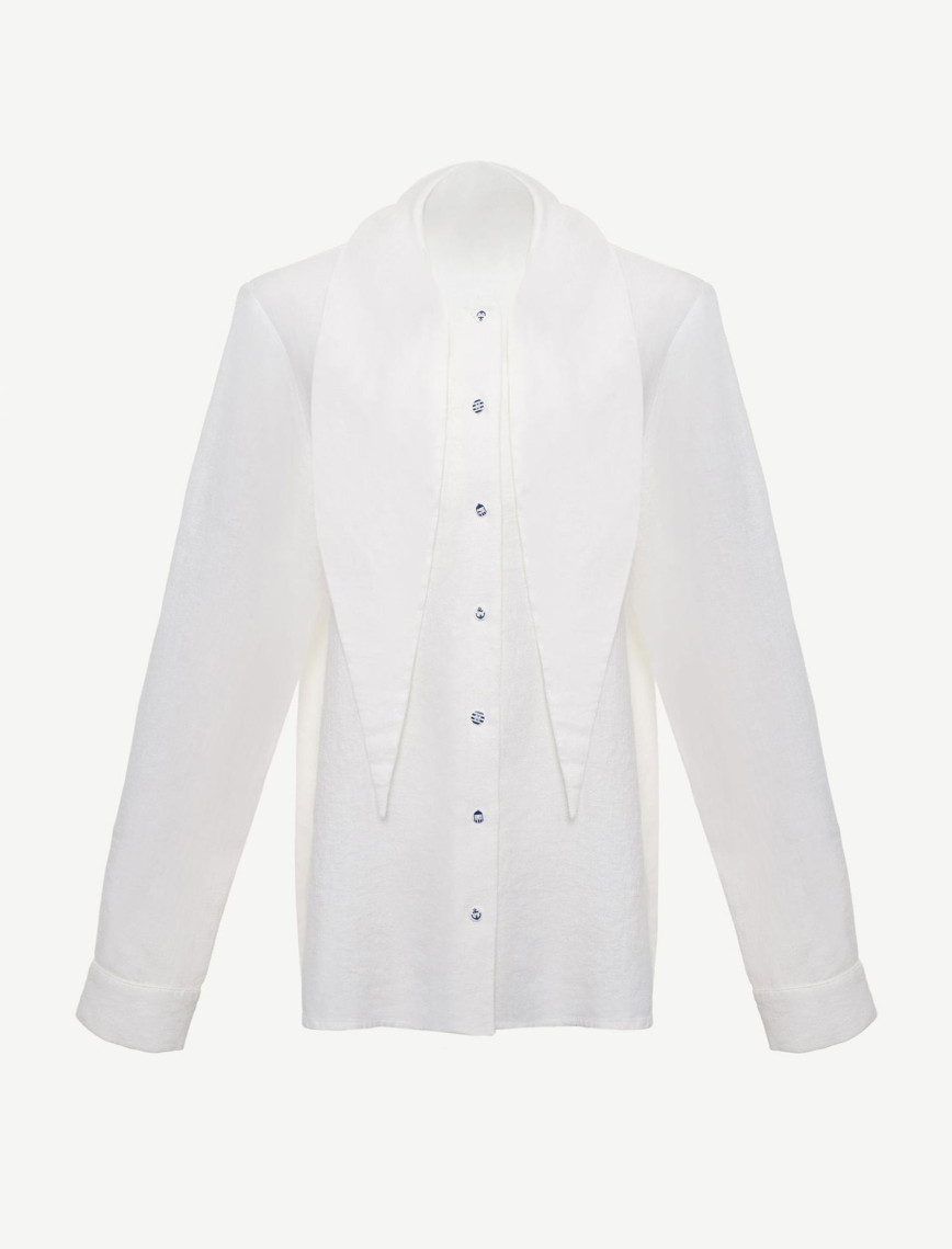 YARGICI Yaka Detaylı Gömlek YARGICI Yaka Detaylı Gömlek