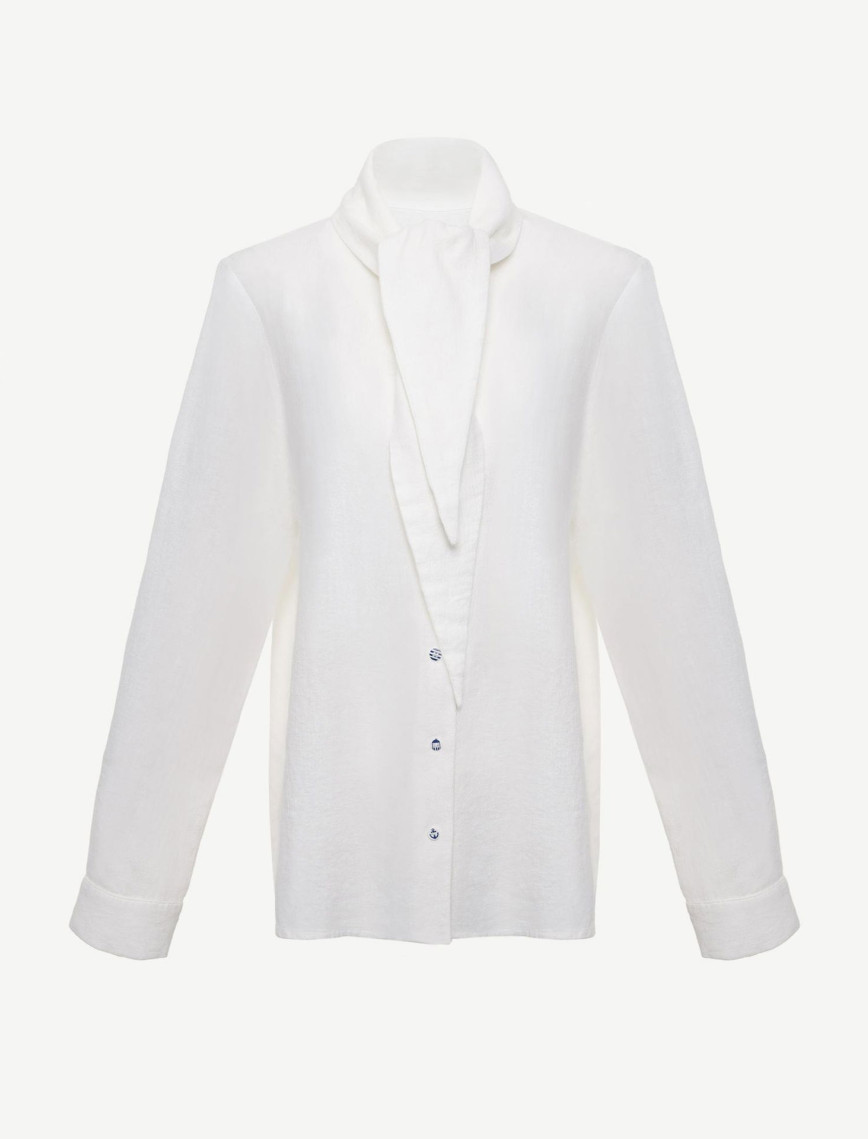 YARGICI Yaka Detaylı Gömlek YARGICI Yaka Detaylı Gömlek