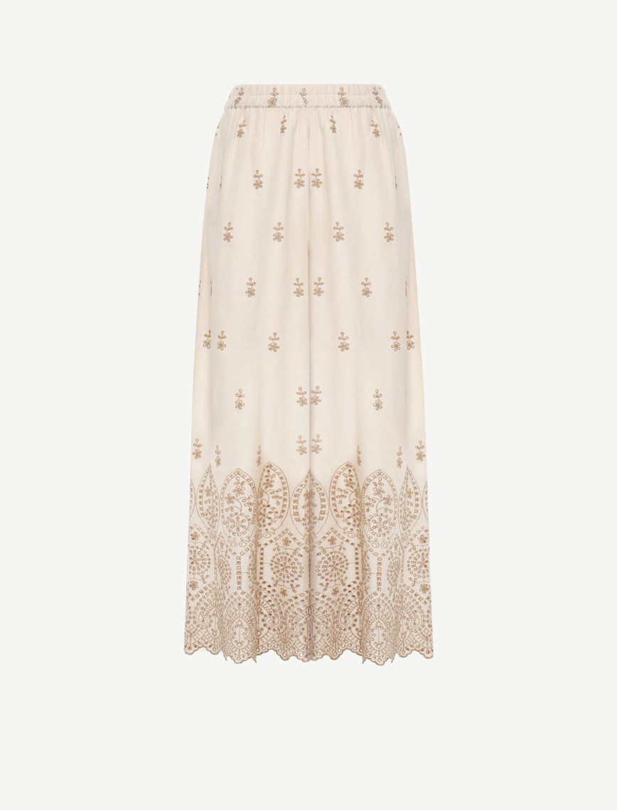 YARGICI Nakış Detaylı Pantolon YARGICI Nakış Detaylı Pantolon