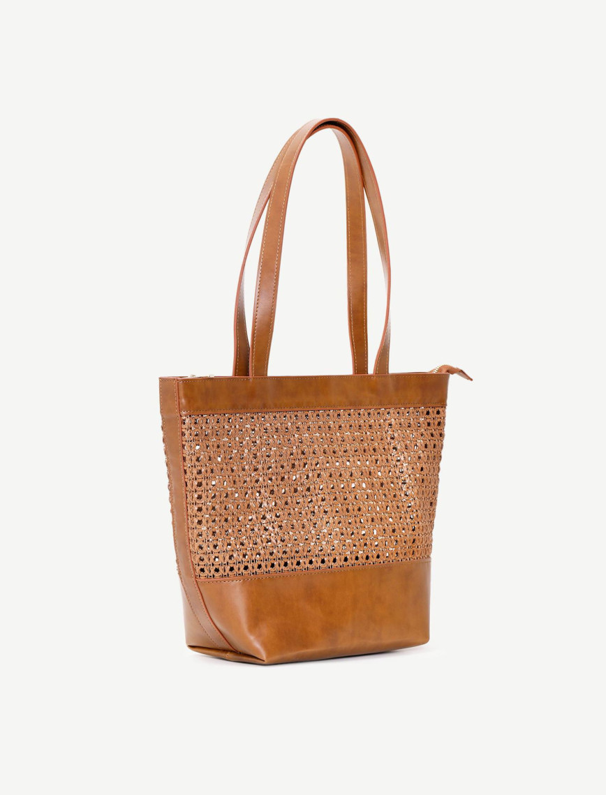 YARGICI Örgü Detaylı Omuz Çantası YARGICI Örgü Detaylı Omuz Çantası