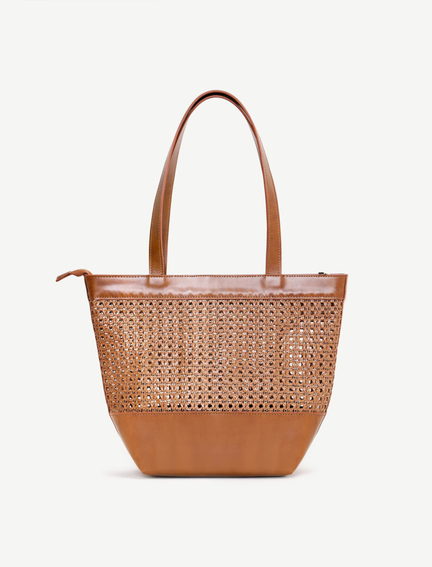 YARGICI Örgü Detaylı Omuz Çantası YARGICI Örgü Detaylı Omuz Çantası