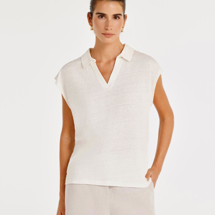 Polo Yaka Rahat Kalıp Tshirt