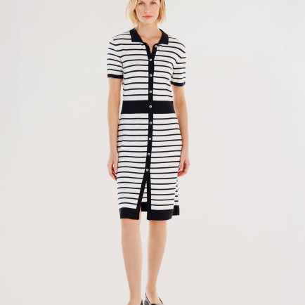 YARGICI Gömlek Yaka Triko Elbise YARGICI Gömlek Yaka Triko Elbise