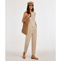 YARGICI Arka Cep Detaylı Normal Bel Rahat Kalıp Pantolon YARGICI Arka Cep Detaylı Normal Bel Rahat Kalıp Pantolon