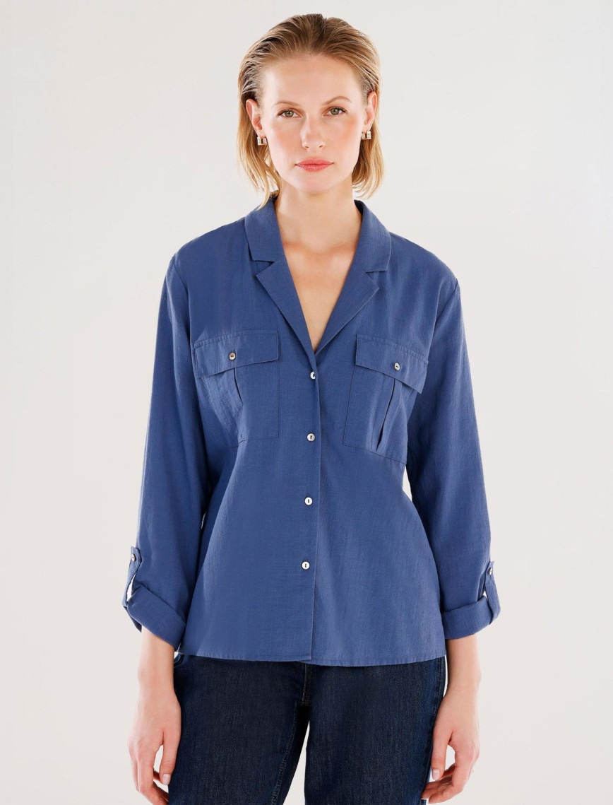 YARGICI Kolları Apoletli Gömlek YARGICI Kolları Apoletli Gömlek