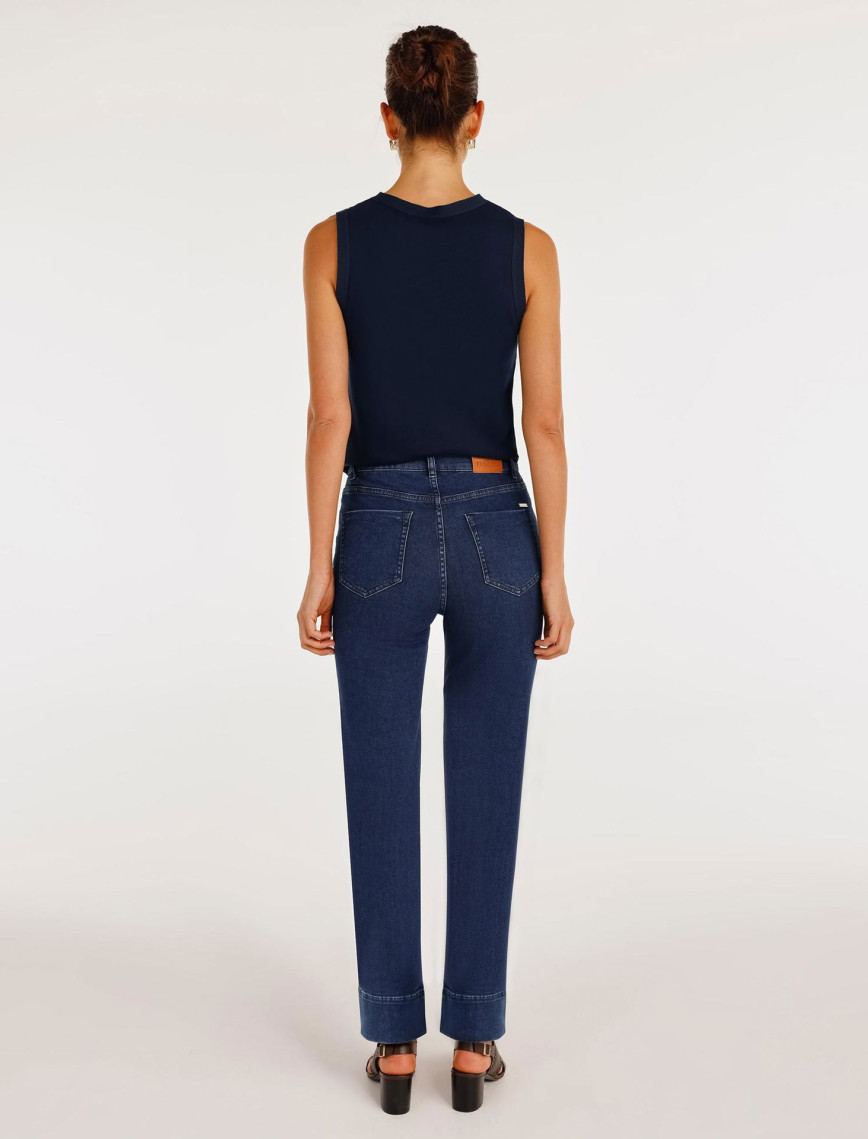 YARGICI Dikiş Detaylı Düz Kesim Pantolon YARGICI Dikiş Detaylı Düz Kesim Pantolon