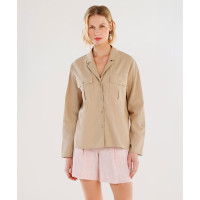 YARGICI Kolları Apoletli Gömlek YARGICI Kolları Apoletli Gömlek