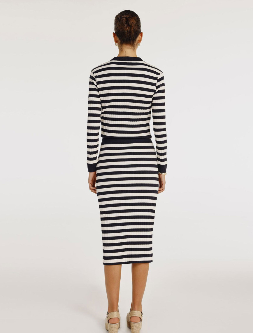 YARGICI Beli Lastikli Midi Boy Etek YARGICI Beli Lastikli Midi Boy Etek