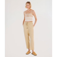 YARGICI Beli Bağlama Detaylı Pantolon YARGICI Beli Bağlama Detaylı Pantolon