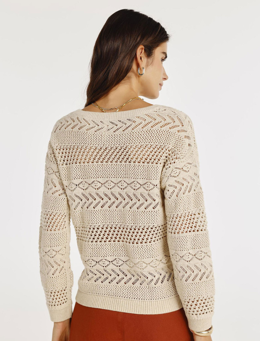 YARGICI Kayık Yaka Uzun Kollu Kazak YARGICI Kayık Yaka Uzun Kollu Kazak