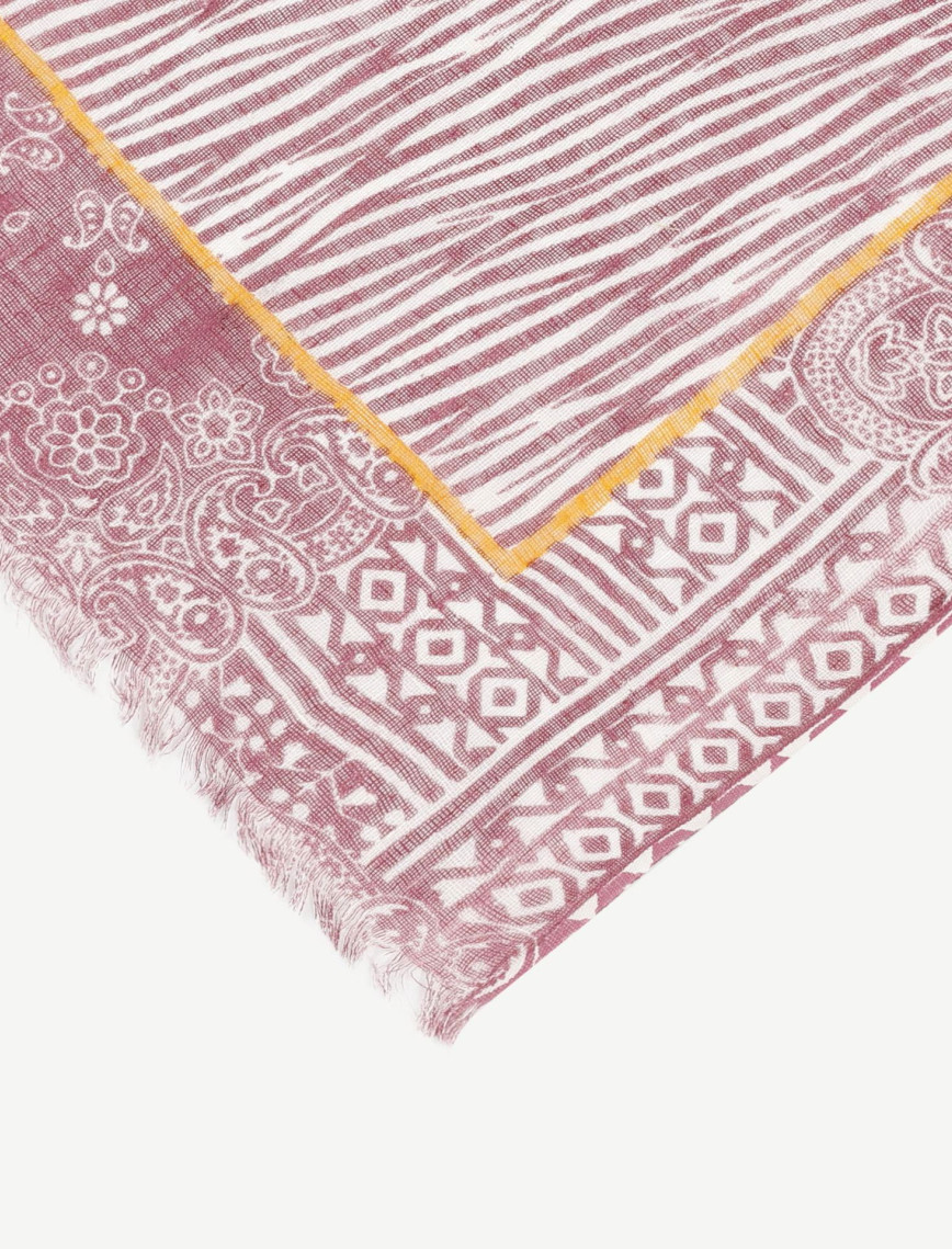 YARGICI Desenli Keten Şal YARGICI Desenli Keten Şal