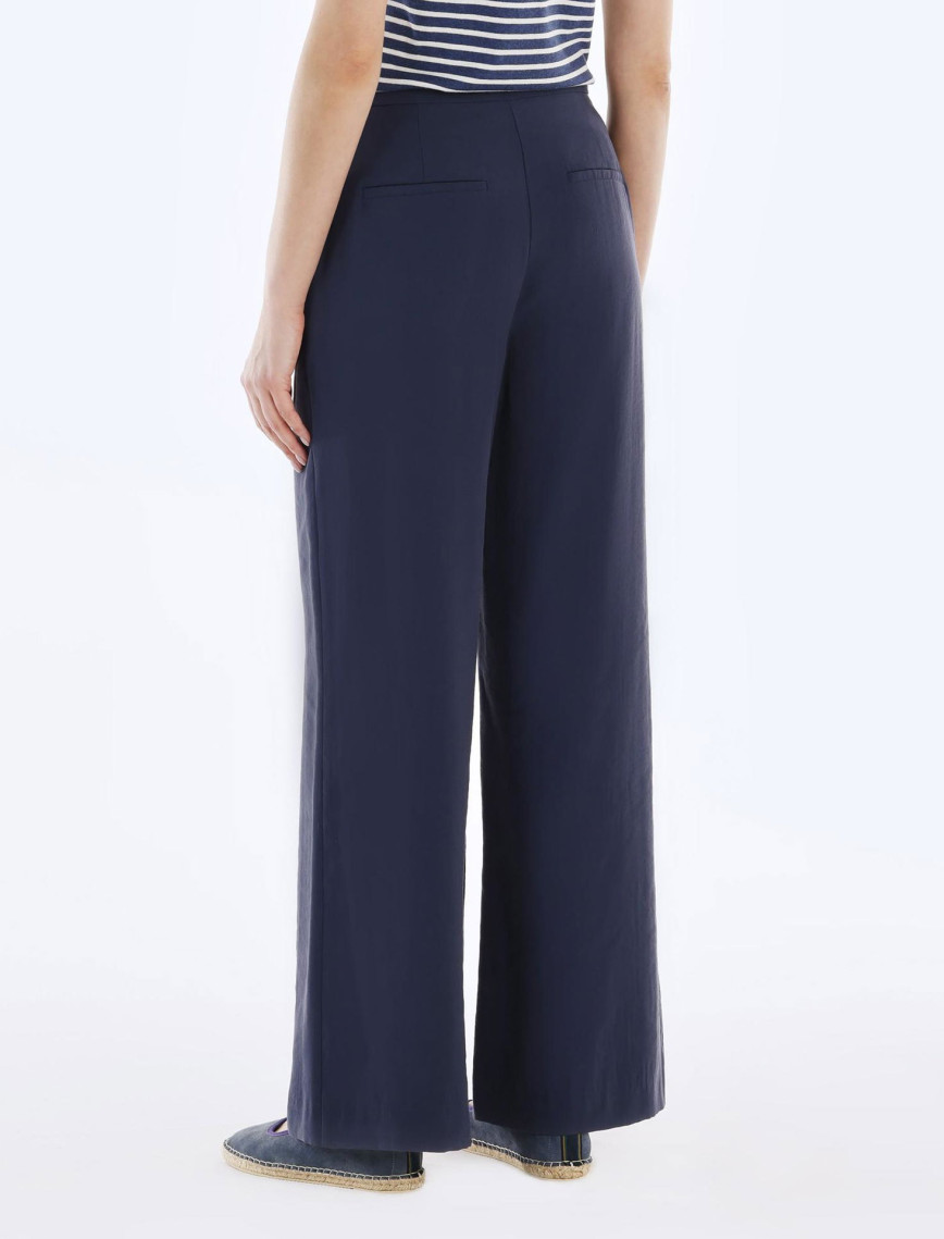 YARGICI Kruvaze Kapamalı Düz Kesim Pantolon YARGICI Kruvaze Kapamalı Düz Kesim Pantolon