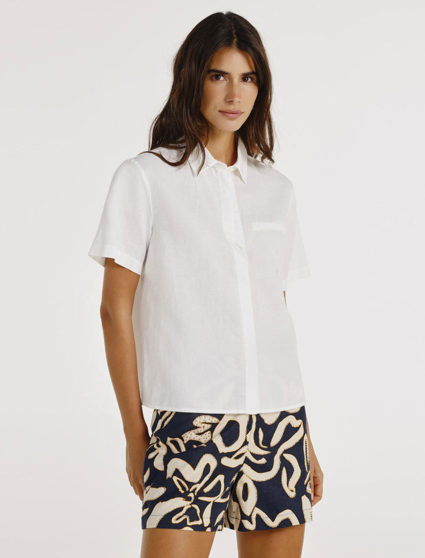 YARGICI Kısa Kollu Fileto Cepli Gömlek YARGICI Kısa Kollu Fileto Cepli Gömlek