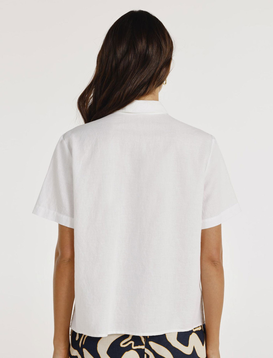 YARGICI Kısa Kollu Fileto Cepli Gömlek YARGICI Kısa Kollu Fileto Cepli Gömlek