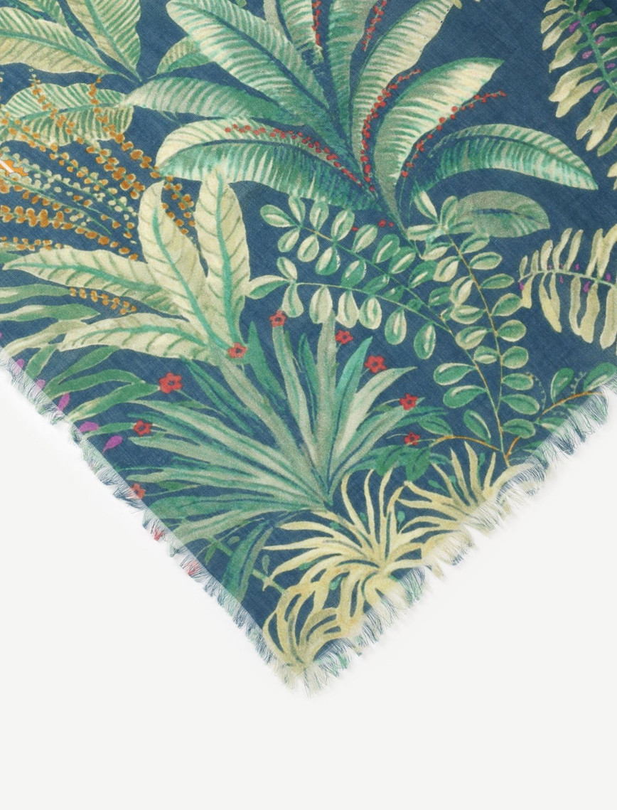 YARGICI Yaprak Desenli Şal YARGICI Yaprak Desenli Şal