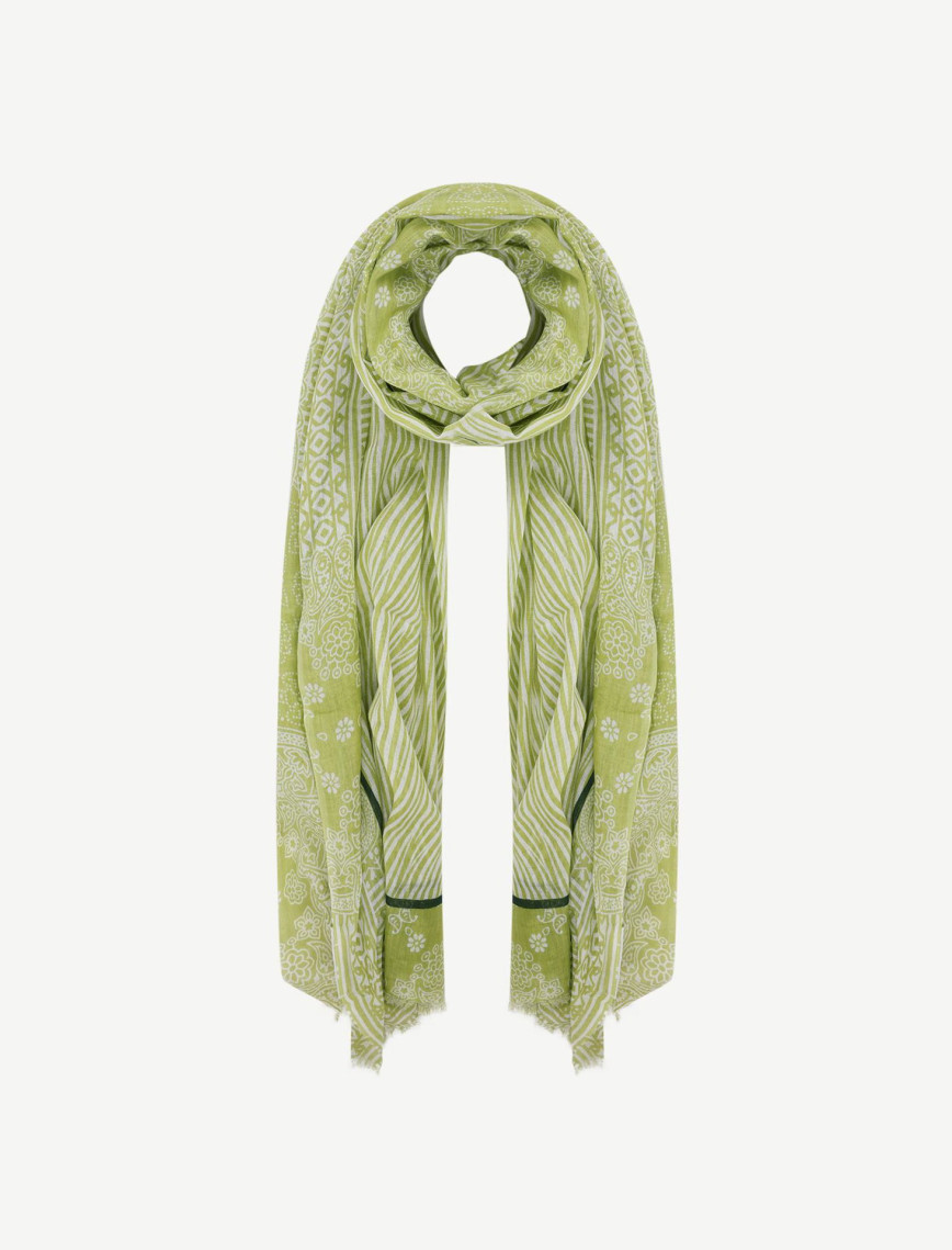 YARGICI Karışık Desenli Ve Çizgili Şal YARGICI Karışık Desenli Ve Çizgili Şal