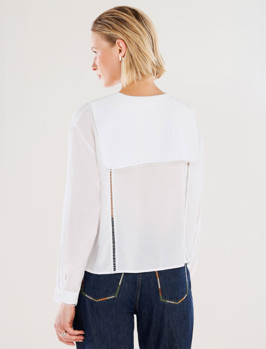 YARGICI Dantel Şeritli Gömlek YARGICI Dantel Şeritli Gömlek