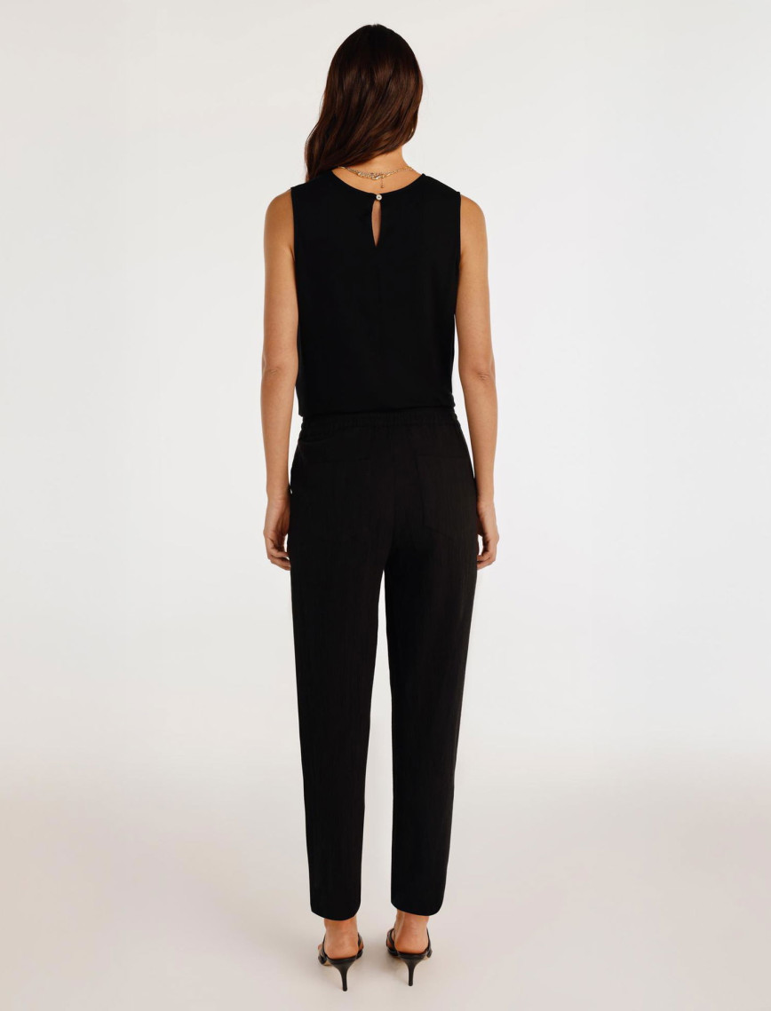 YARGICI Beli Bağlama Detaylı Pantolon YARGICI Beli Bağlama Detaylı Pantolon