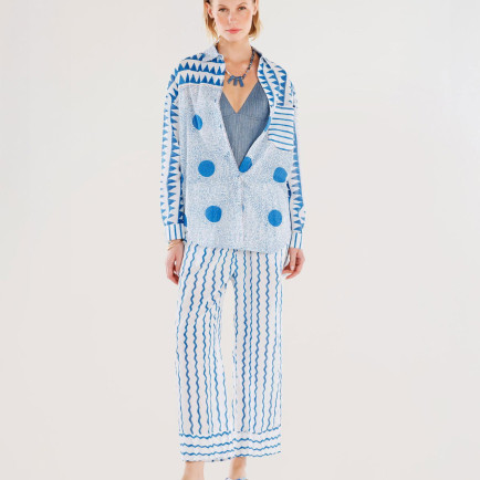 YARGICI Rahat Kalıp Beli Büzgülü Pantolon YARGICI Rahat Kalıp Beli Büzgülü Pantolon