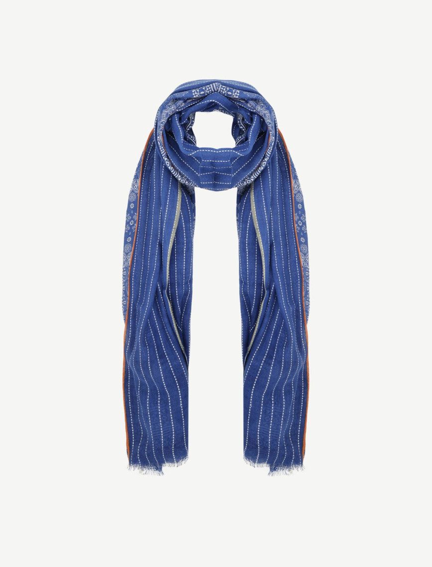 YARGICI Tensel Karışımlı Desenli Şal YARGICI Tensel Karışımlı Desenli Şal