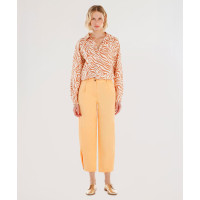 Ayarlanabilir Paça Düz Kesim Pantolon Ayarlanabilir Paça Düz Kesim Pantolon