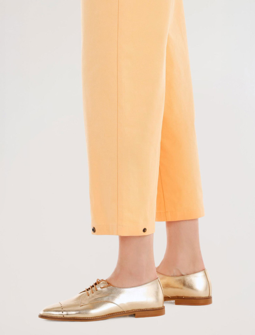 Ayarlanabilir Paça Düz Kesim Pantolon Ayarlanabilir Paça Düz Kesim Pantolon