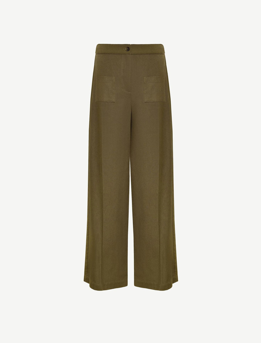 Önü Cepli Bol Kesim Pantolon Önü Cepli Bol Kesim Pantolon