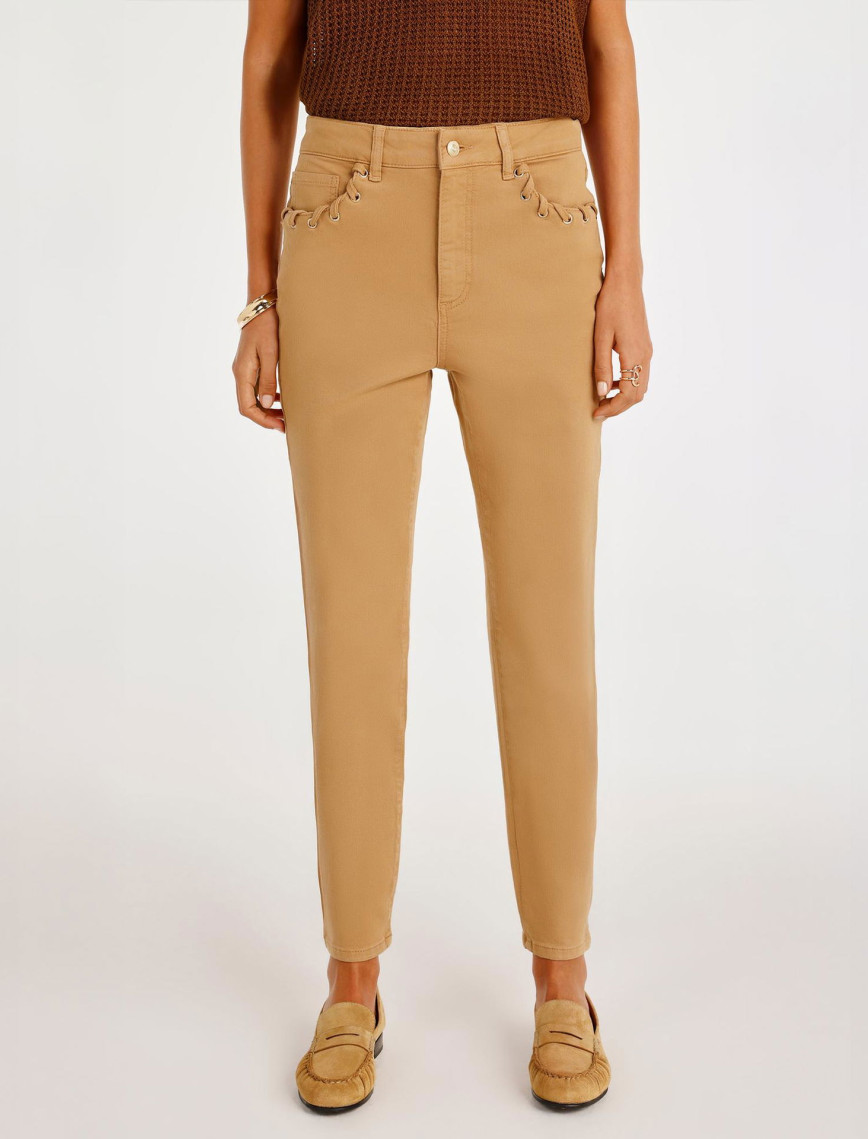 YARGICI Cep Detaylı Dar Kalıp Pantolon YARGICI Cep Detaylı Dar Kalıp Pantolon