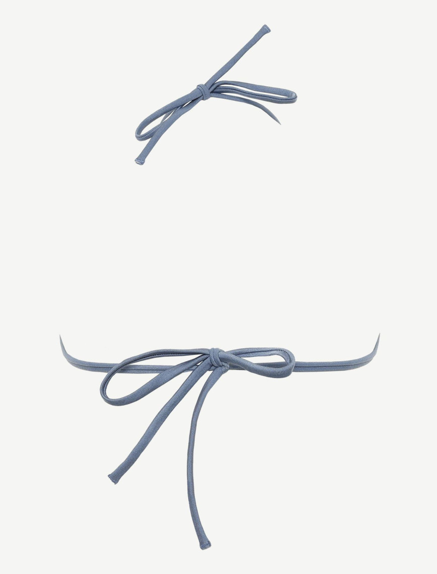 YARGICI Boncuk Detaylı Üçgen Bikini Üst YARGICI Boncuk Detaylı Üçgen Bikini Üst