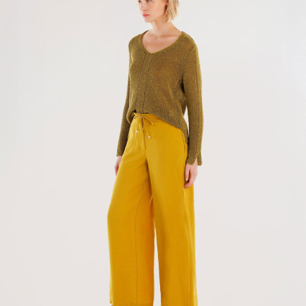 YARGICI Bağlama Detaylı Pantolon YARGICI Bağlama Detaylı Pantolon