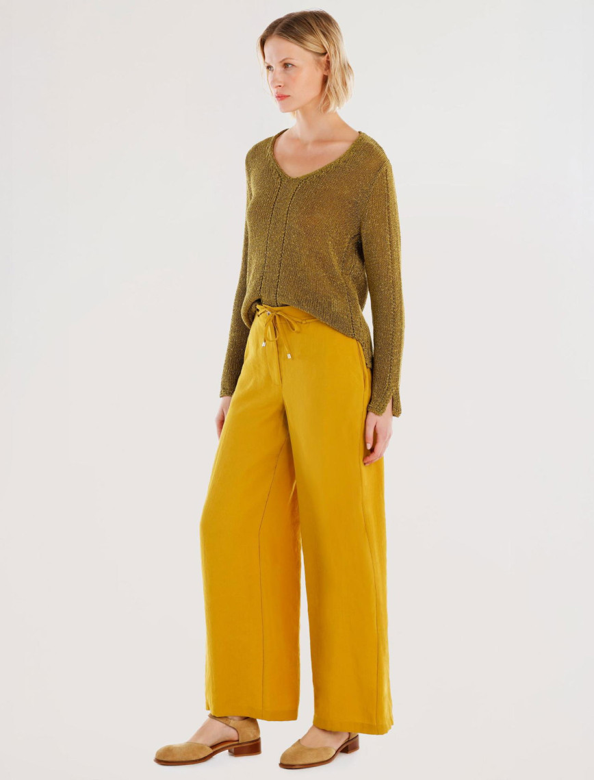 YARGICI Bağlama Detaylı Pantolon YARGICI Bağlama Detaylı Pantolon