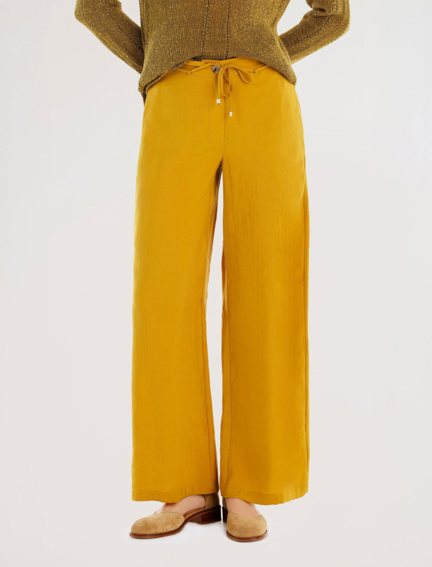 YARGICI Bağlama Detaylı Pantolon YARGICI Bağlama Detaylı Pantolon