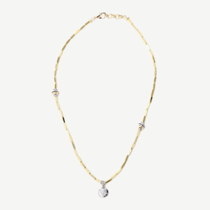 YARGICI Kalp Uçlu Gold Kolye YARGICI Kalp Uçlu Gold Kolye