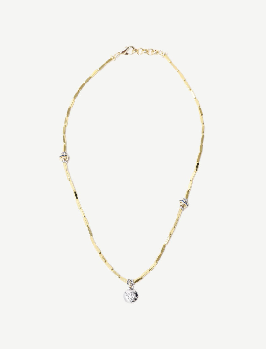 YARGICI Kalp Uçlu Gold Kolye YARGICI Kalp Uçlu Gold Kolye