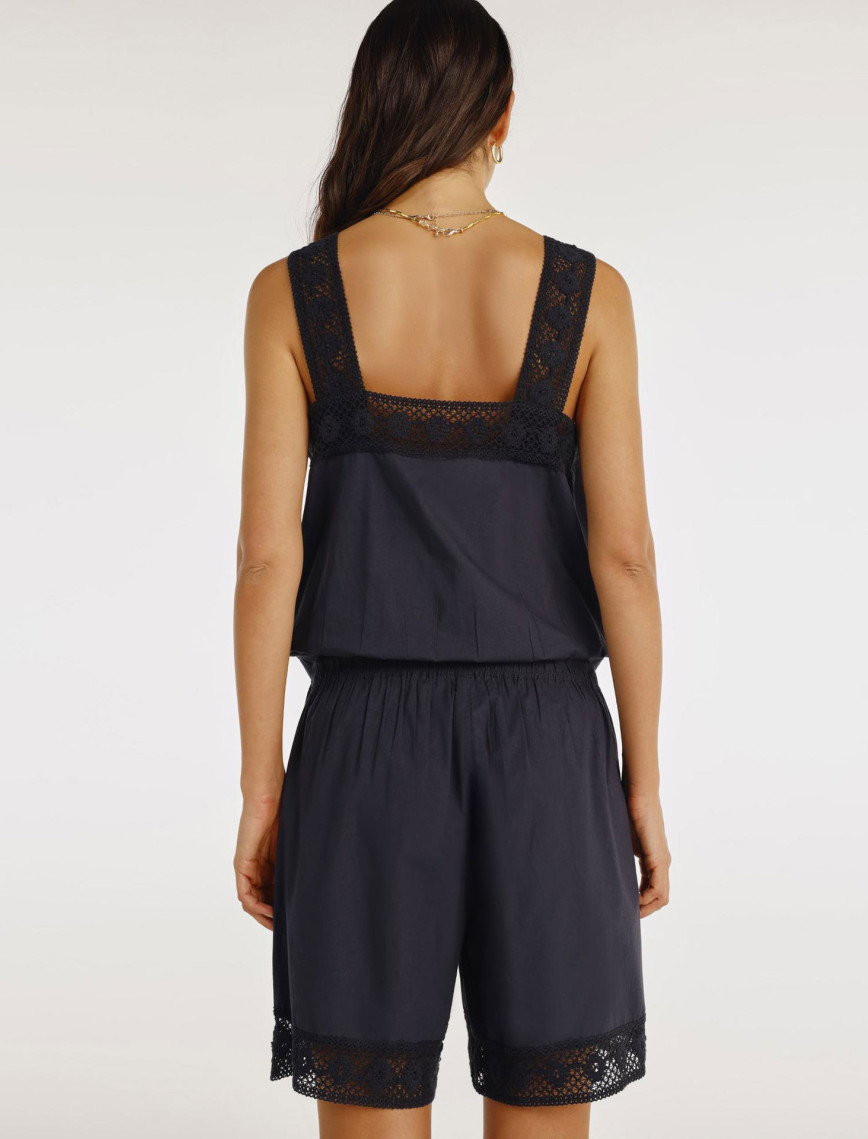 YARGICI Croche Detaylı Şort YARGICI Croche Detaylı Şort