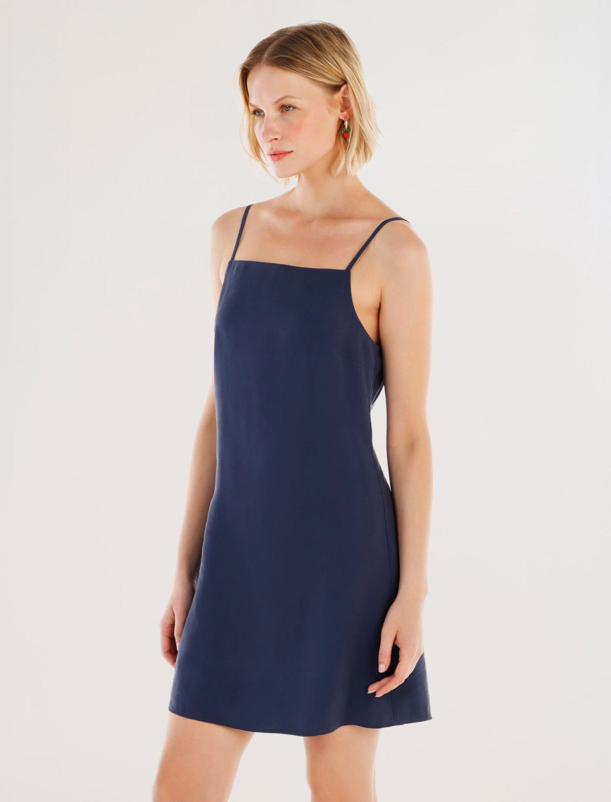 YARGICI Askılı Kemer Detaylı Mini Elbise YARGICI Askılı Kemer Detaylı Mini Elbise