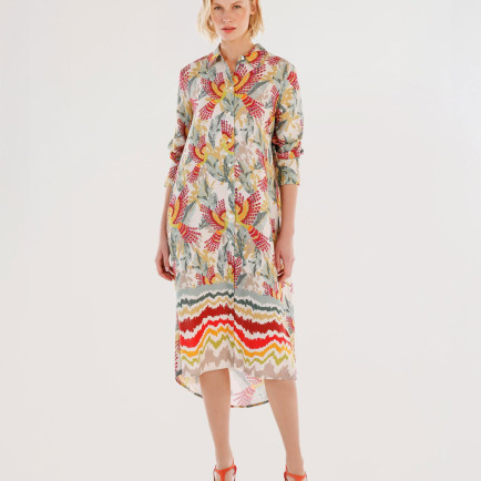 YARGICI Uzun Kollu Gömlek Elbise YARGICI Uzun Kollu Gömlek Elbise